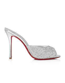 ME DOLLY STRASS 100 SUEDE MET/SPEC/LIN