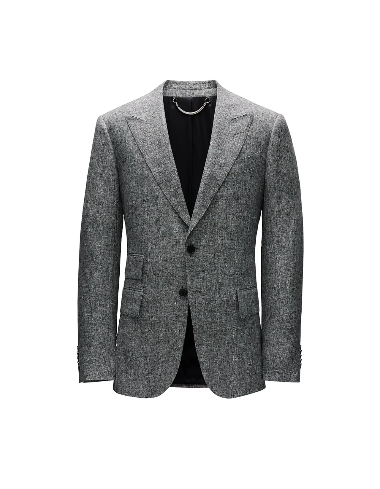 MELANGE LINEN BLAZER