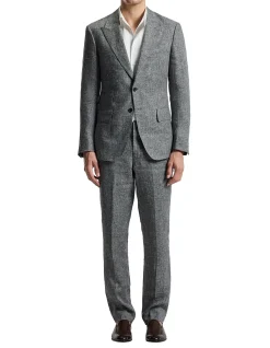 MELANGE LINEN BLAZER