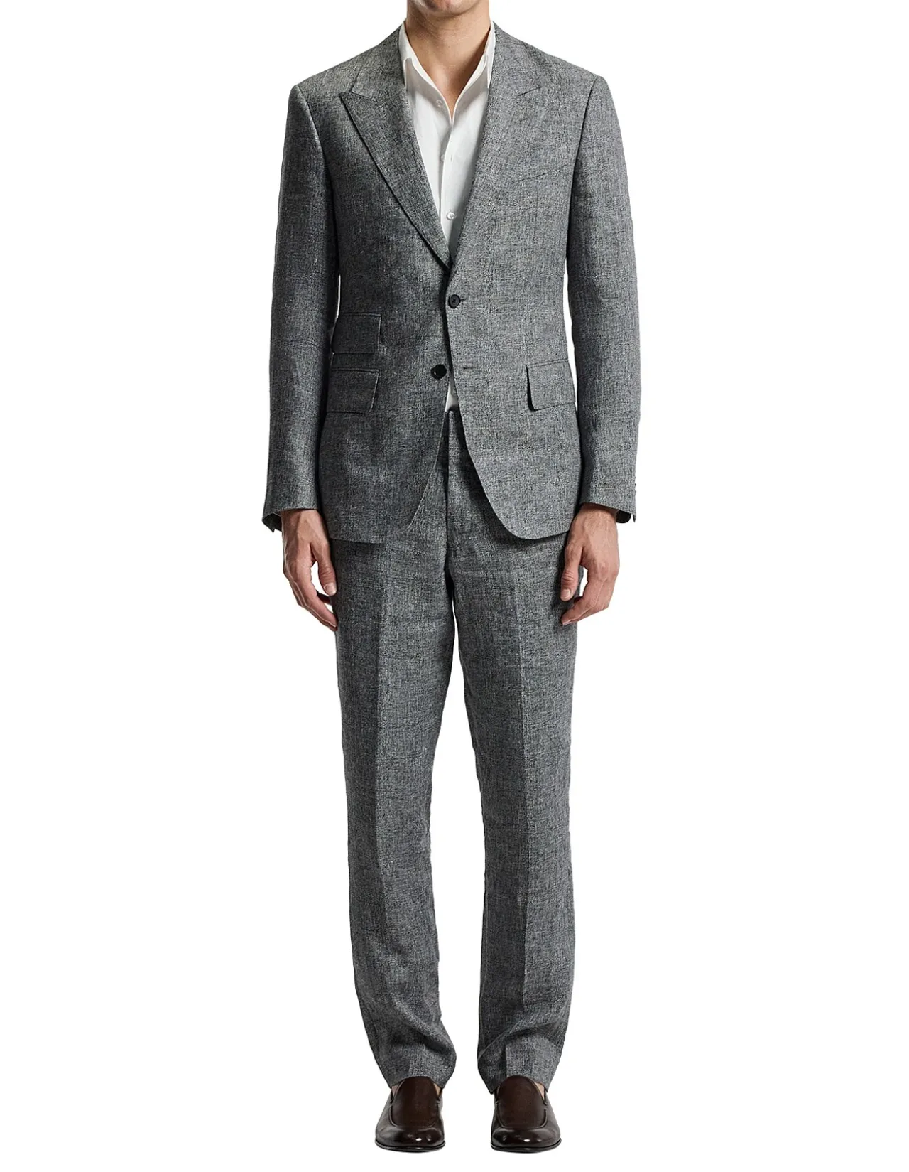 MELANGE LINEN BLAZER
