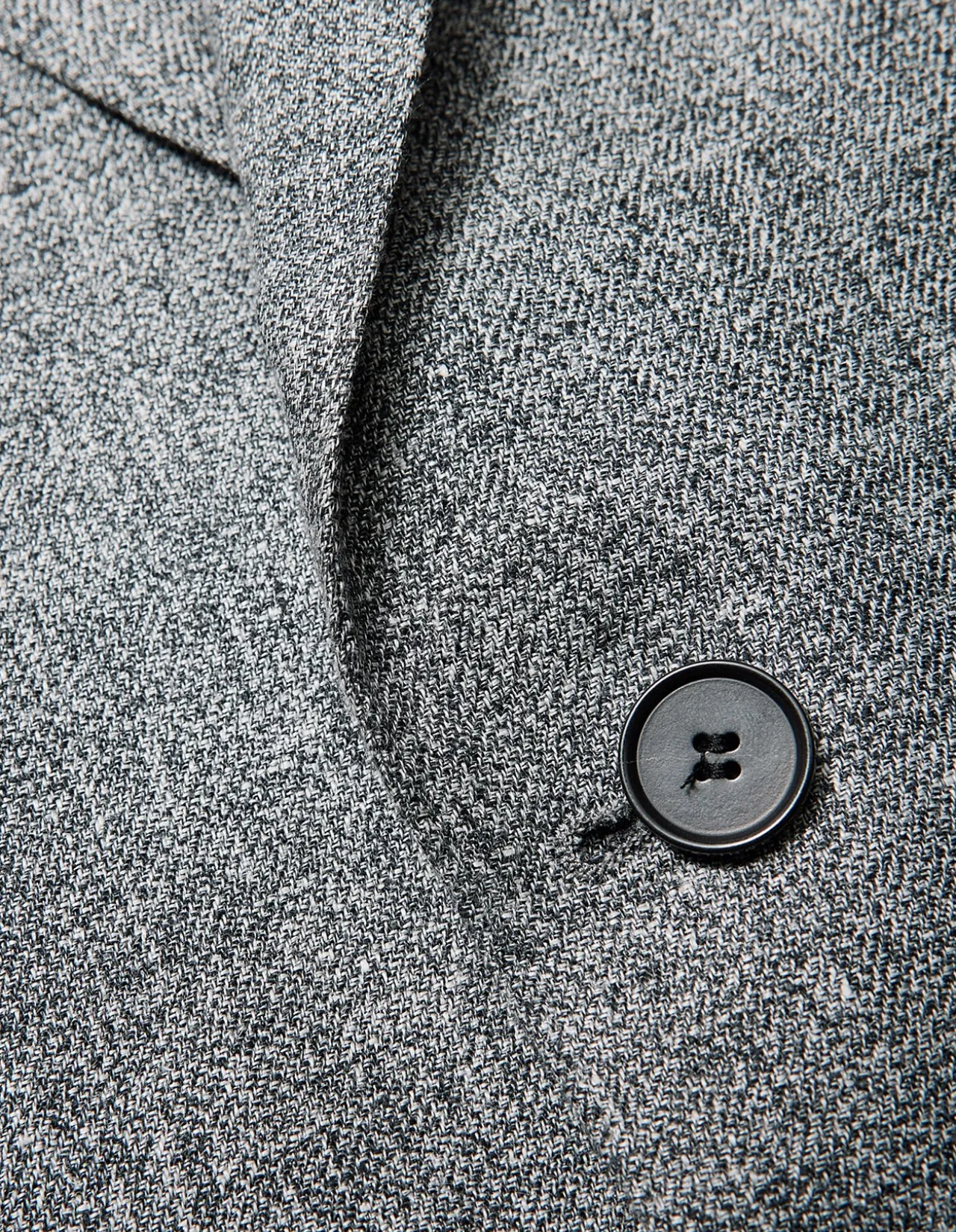 MELANGE LINEN BLAZER
