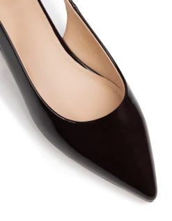 Meli Plum Patent Leather Slingback