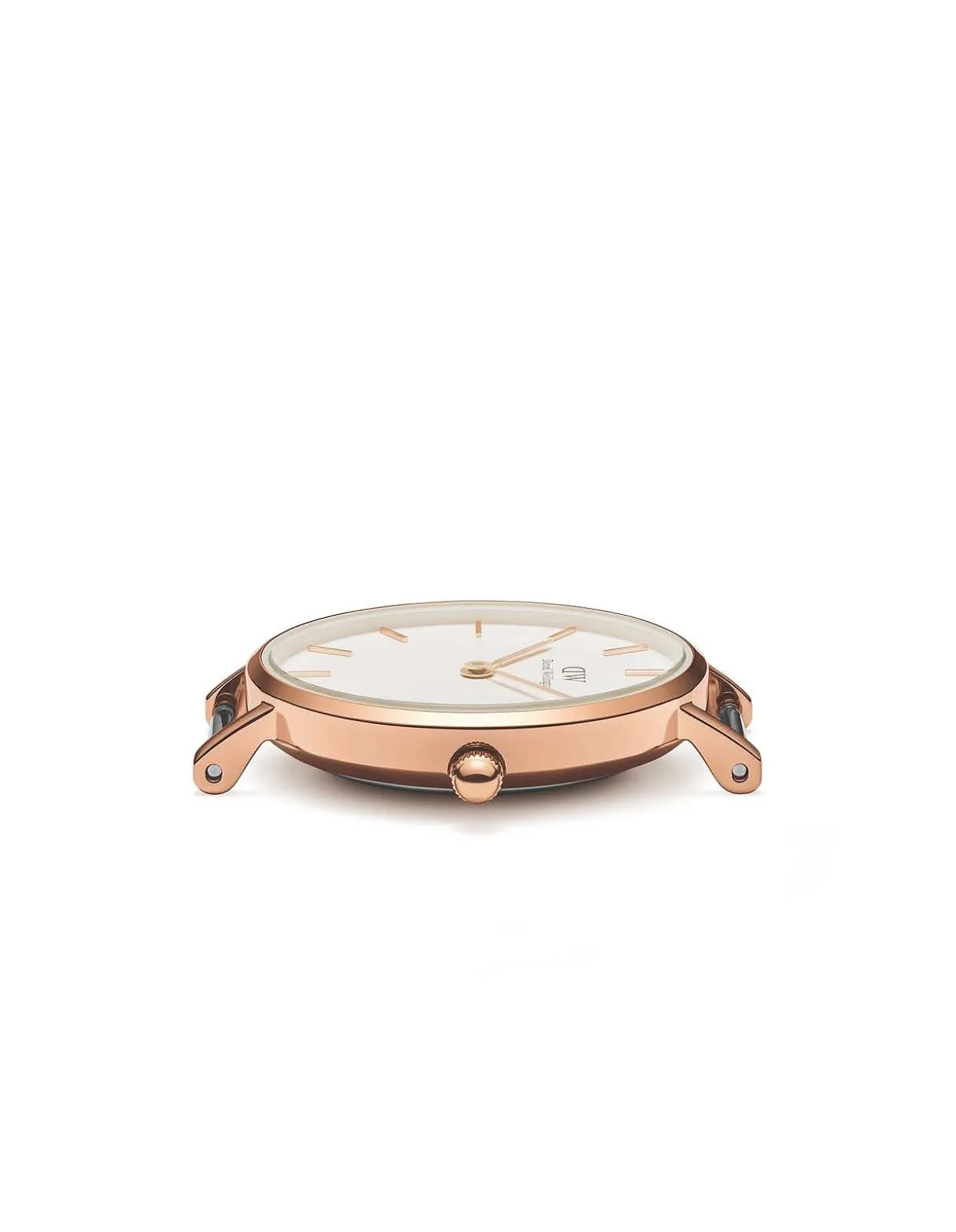 Melrose 28mm Rose Gold White Dial Watch