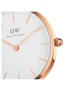 Melrose 28mm Rose Gold White Dial Watch