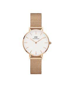 Melrose 28mm Rose Gold White Dial Watch