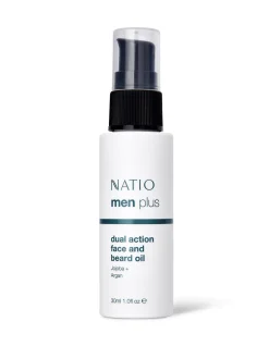 Men Plus Dual Action Face and Beard Oil 30ml
