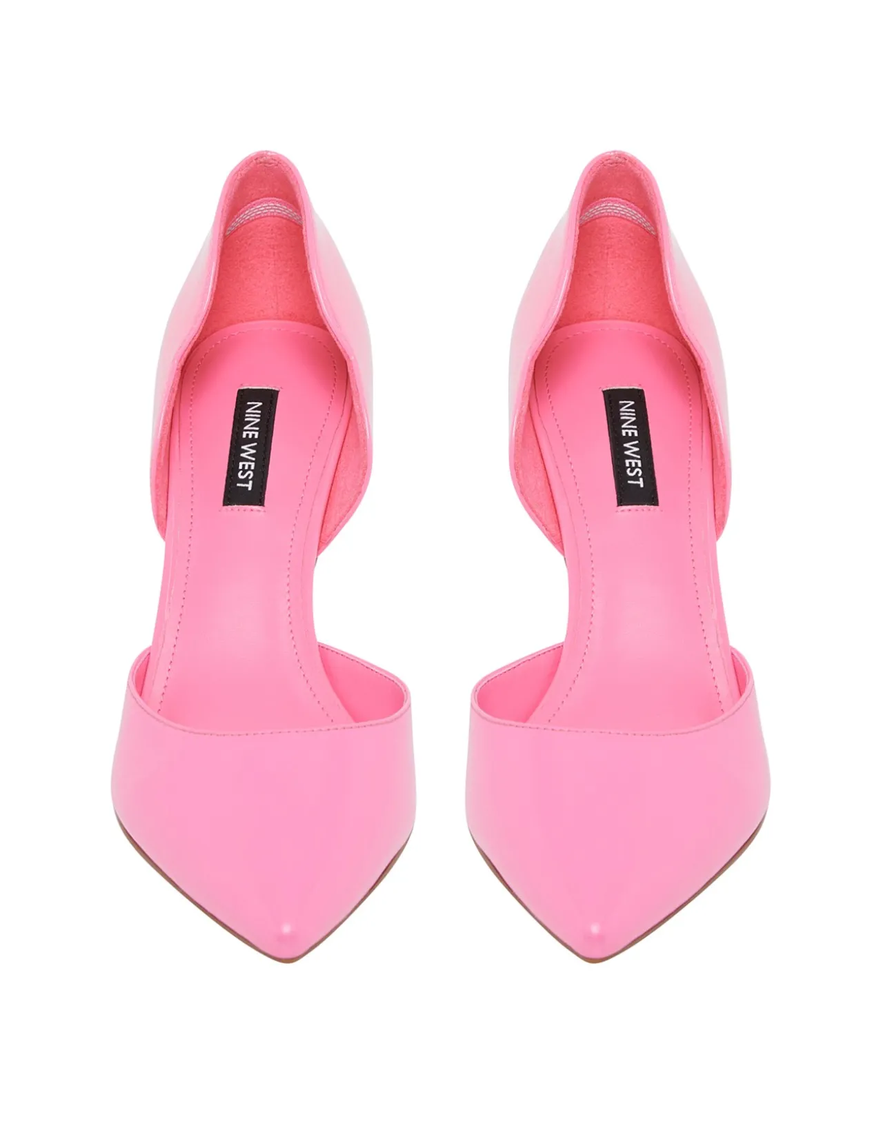 Mence Pump with Scallop Edge Heel Light Pink
