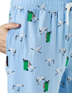 MENS BIN CHICKEN BAMBOO JERSEY SLEEP SHORT