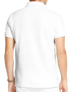 Mens Classic Fit Mesh Polo