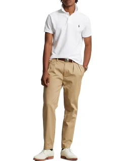 Mens Custom slim Fit Mesh Polo