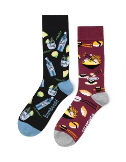 MENS FRIDAY DATE NIGHT SOCKS 2 PACK GIFT CAN