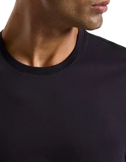 MERCERISED CREW T-SHIRT