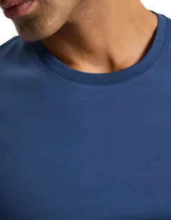 MERCERISED CREW T-SHIRT