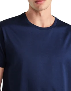 MERCERISED CREW T-SHIRT