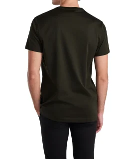 MERCERISED CREW T-SHIRT