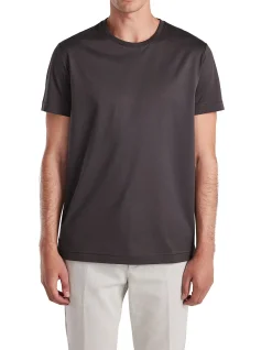 MERCERISED CREW T-SHIRT