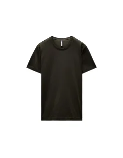 MERCERISED CREW T-SHIRT
