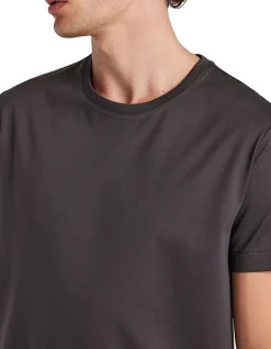 MERCERISED CREW T-SHIRT