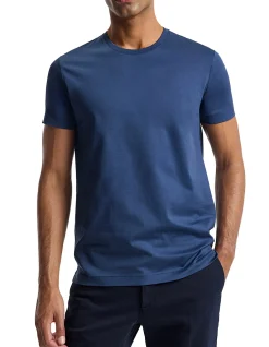 MERCERISED CREW T-SHIRT