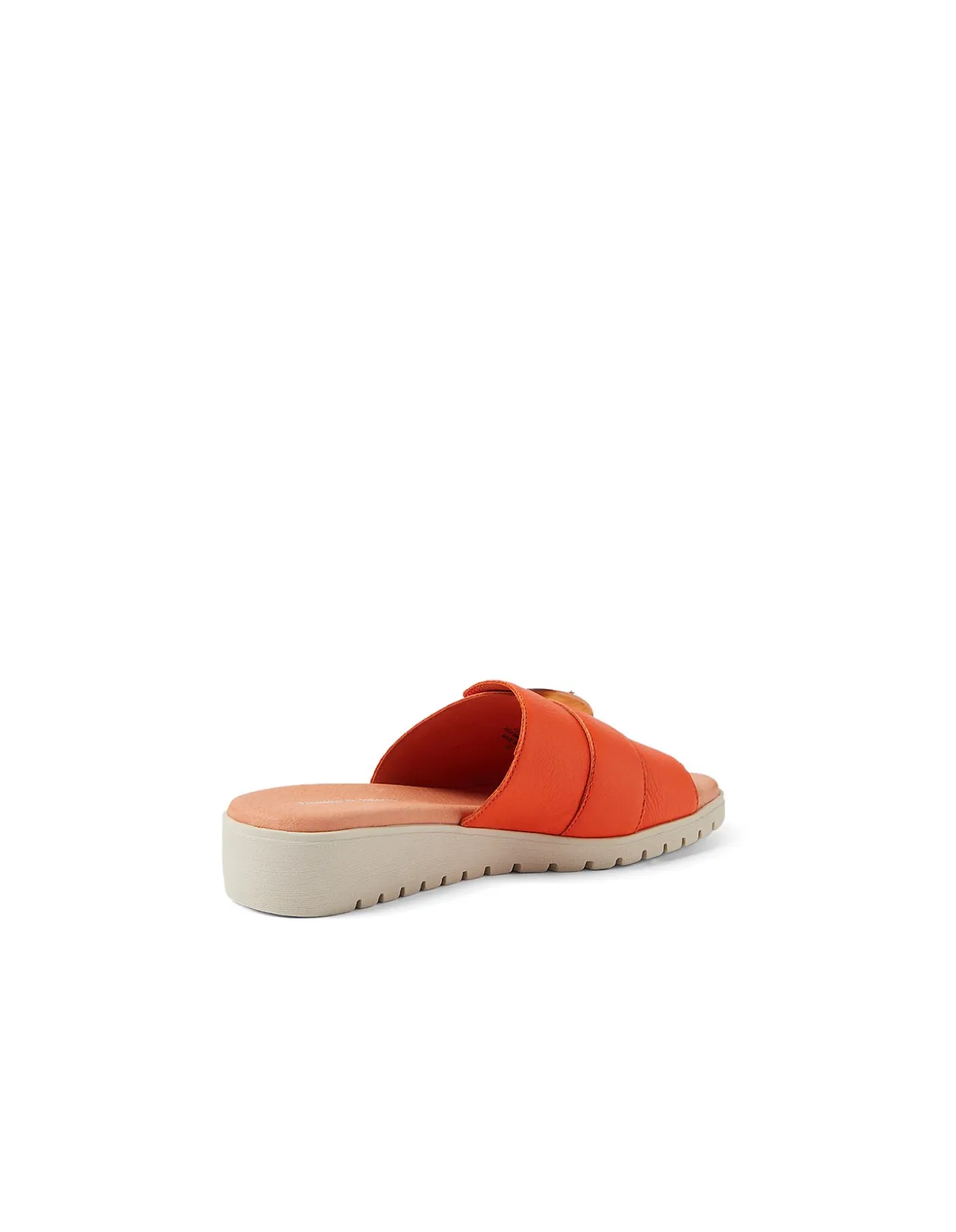 Merials Buckled Leather Slide Sandals