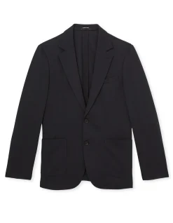 MERIDEAN SINGLE BREASTED 1B PEAK TEXTURED MELANGE SPORTSCOAT