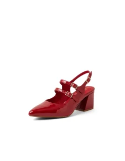MERINA MI DK RED PATENT LEATHER