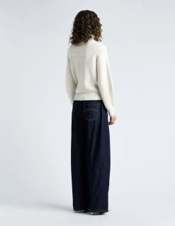 MERINO MODERN FAIRISLE TURTLE NECK KNIT