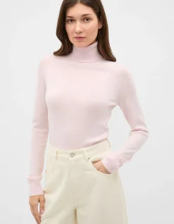 MERINO ROLL NECK RAGLAN KNIT