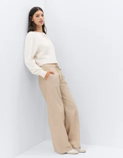 Merino Wool Cardigan: Ribbed Relaxed 100% Australian Merino Wool Classic