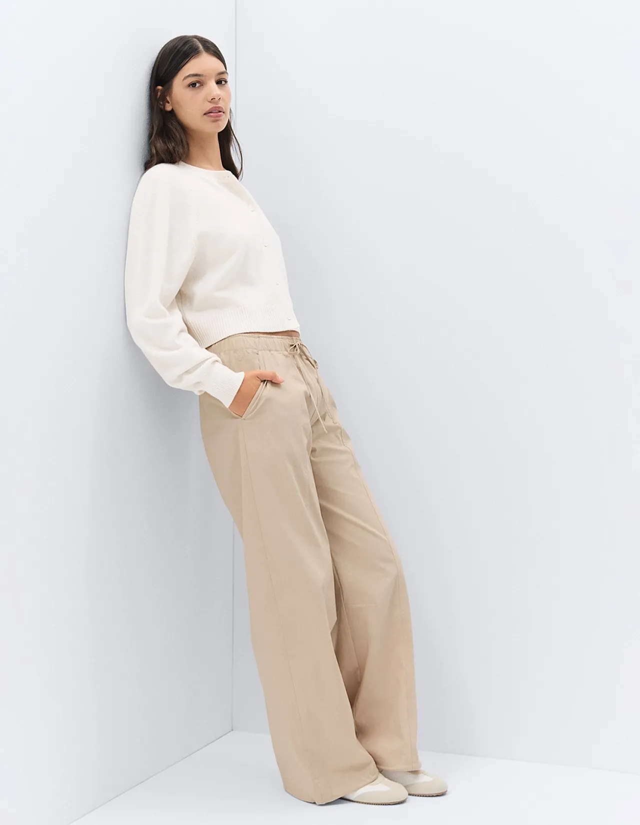 Merino Wool Cardigan: Ribbed Relaxed 100% Australian Merino Wool Classic