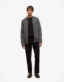 Merino Cable Detail Crew