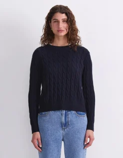 MERINO CABLE SWEATER