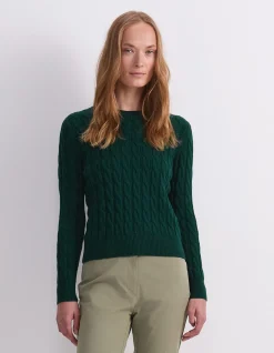MERINO CABLE SWEATER