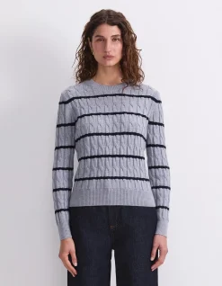MERINO CABLE SWEATER