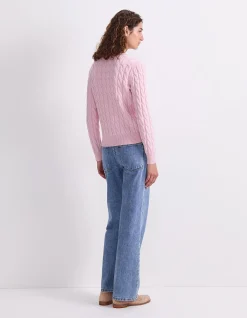 MERINO CABLE SWEATER