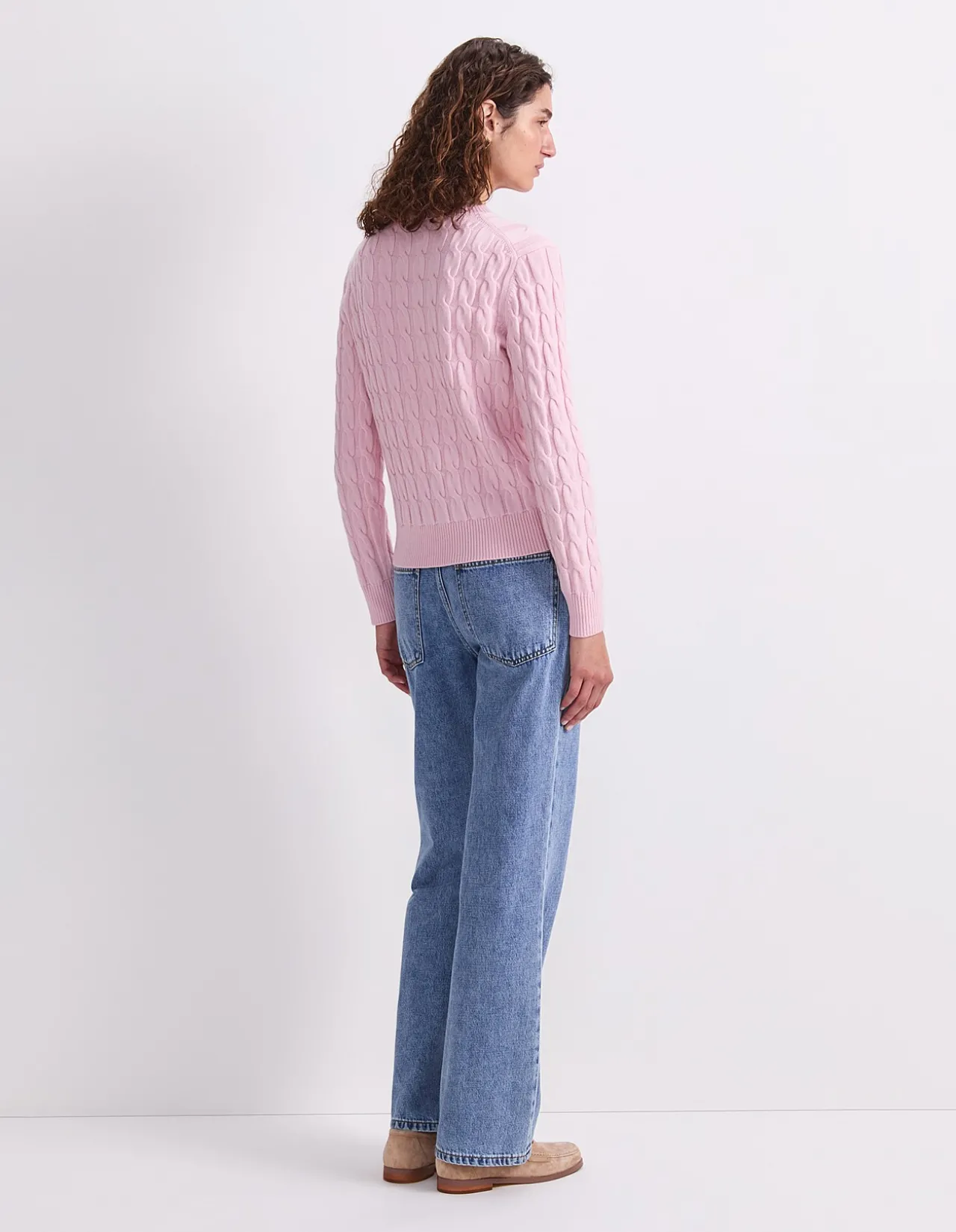 MERINO CABLE SWEATER