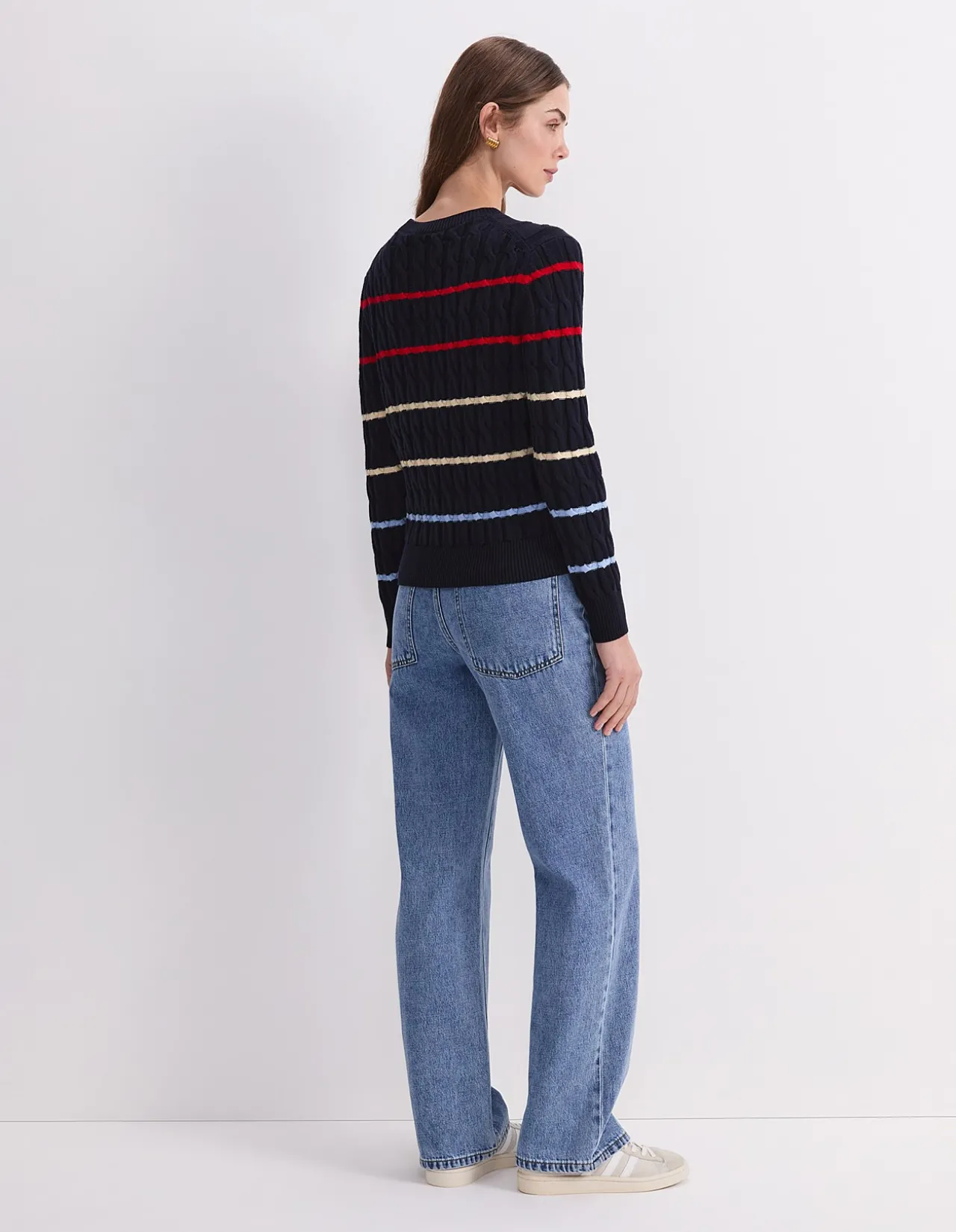 MERINO CABLE SWEATER
