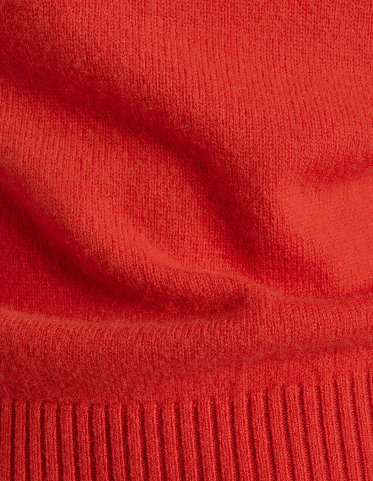MERINO CASHMERE BLEND MOCK NECK KNIT