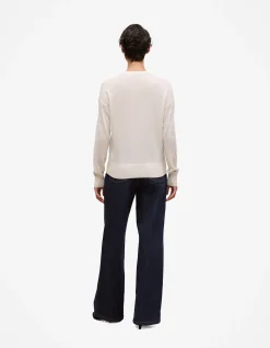 Merino Cashmere Forward Shoulder Seam Crew