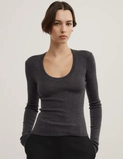 Merino Scoop Knit