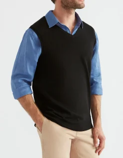MERINO WOOL VEST