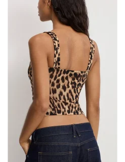 Mesh Bustier Top