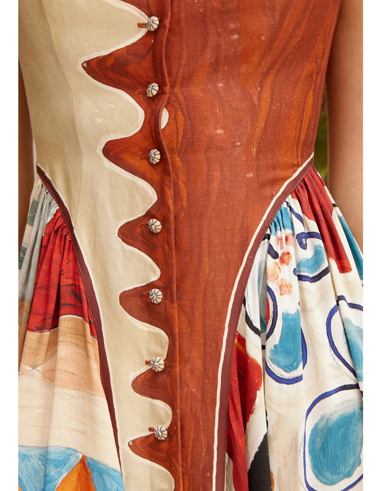 MICHELLE SQUARE NECK MIDI DRESS