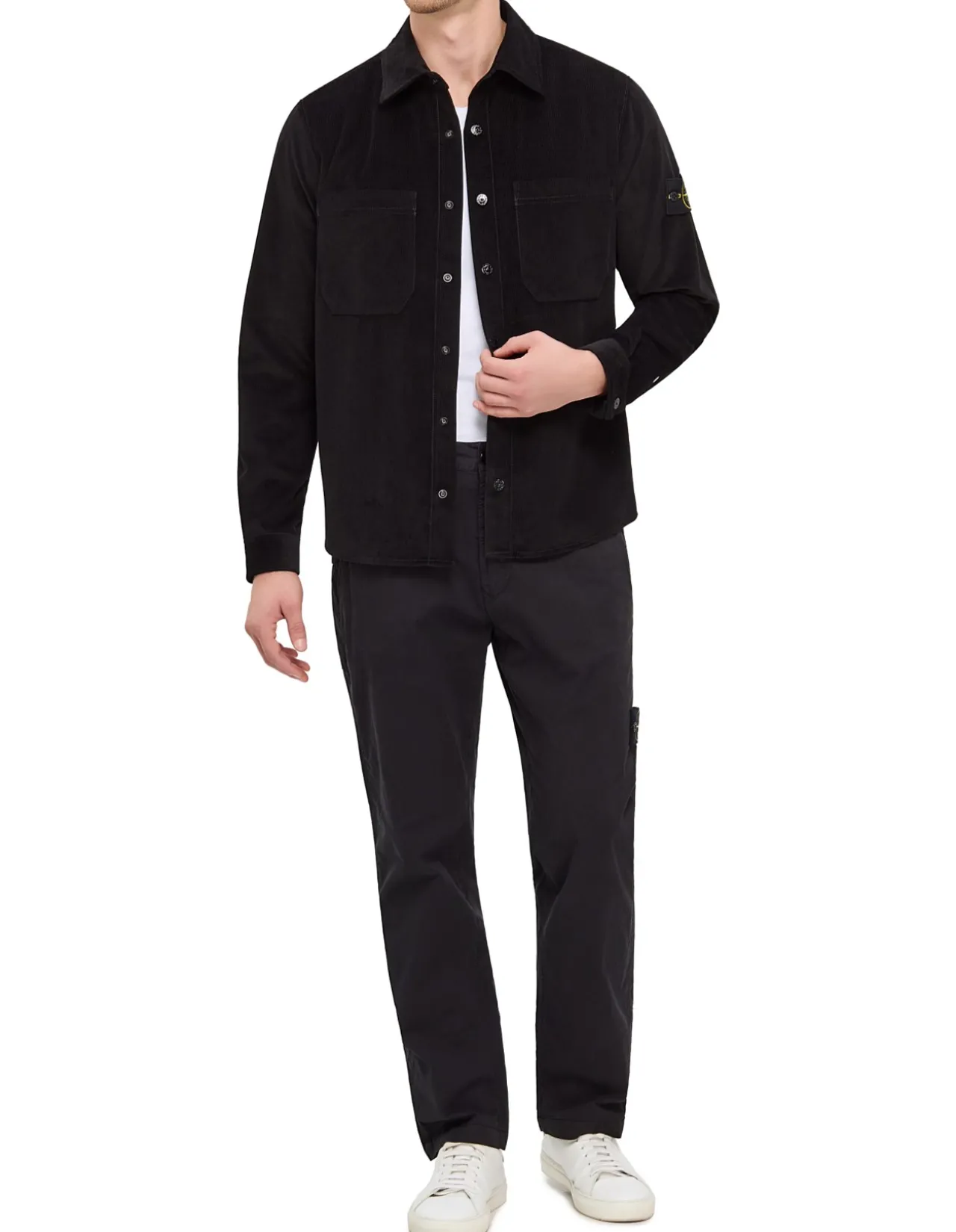 1200040 Micro Corduroy Regular Fit Overshirt