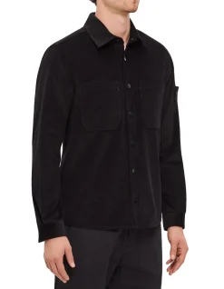 1200040 Micro Corduroy Regular Fit Overshirt
