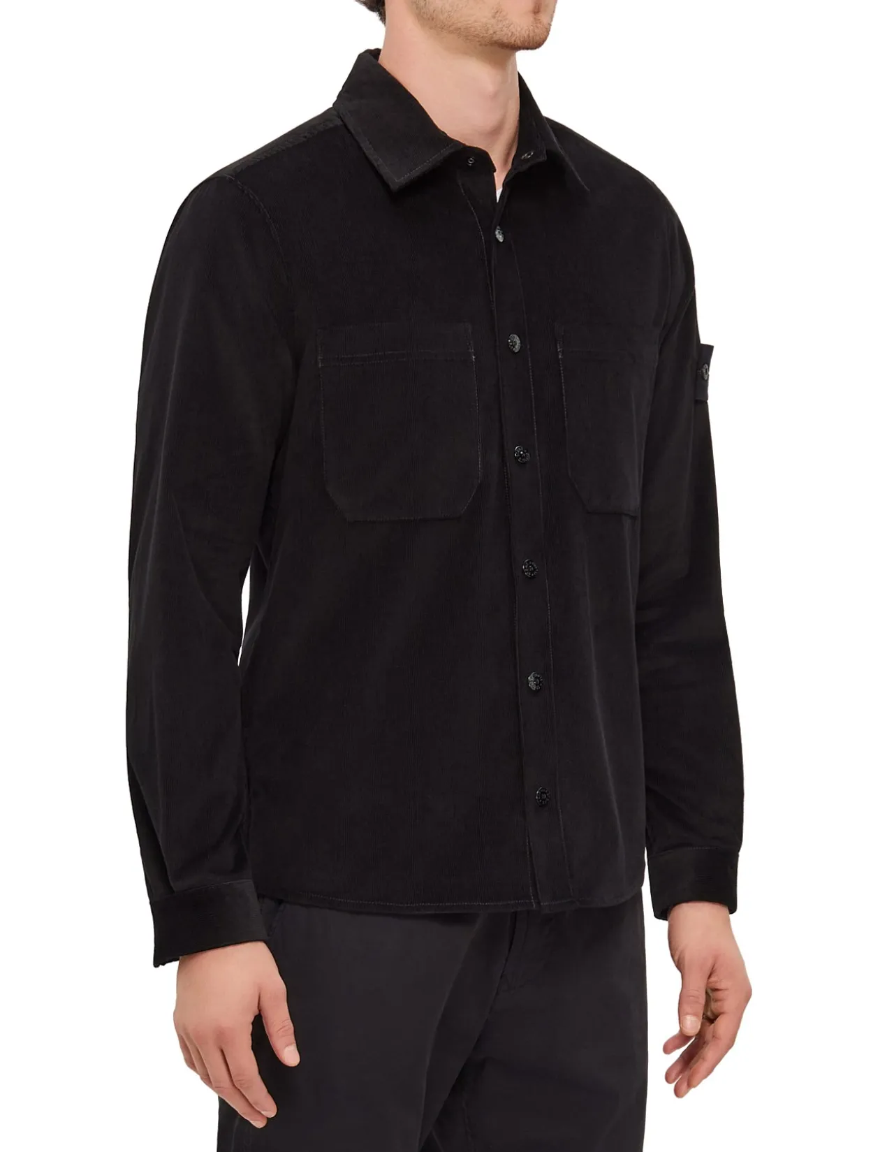 1200040 Micro Corduroy Regular Fit Overshirt