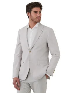MICRO HOUNDSTOOTH JACKET