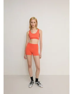 MICRO WOOL MINI SHORT - PAPAYA