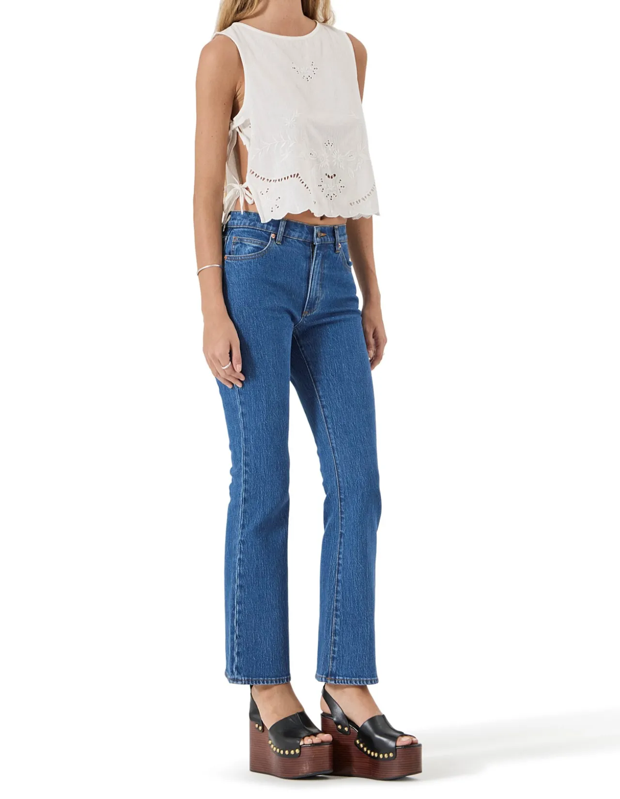 Midtown Bootcut Stretch Denim Bootcut Jeans