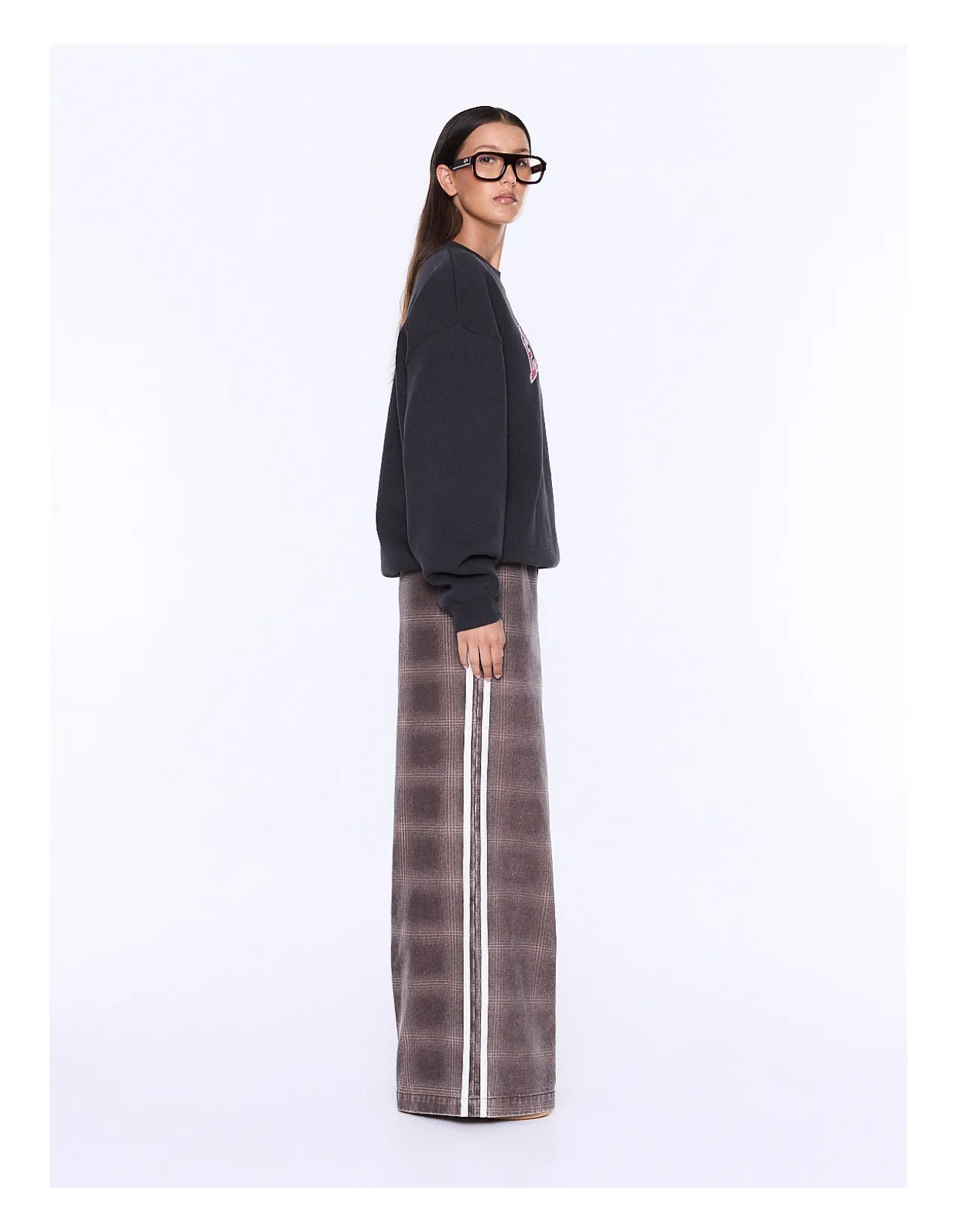 MILA OVERSIZED SWEATER - PHANTOM
